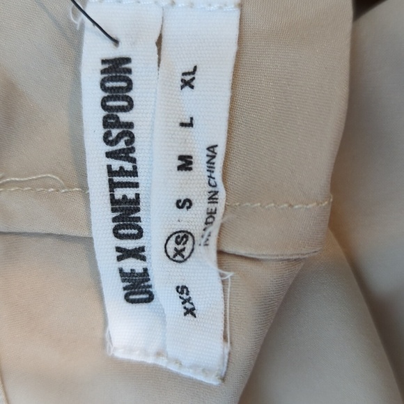 One Teaspoon Midnight Dress Latte evening gown size extra small - Picture 10 of 12